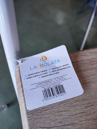 Sillas plegables La Bolata - 2uds