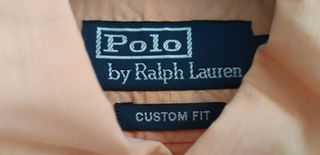 Camisa salmón ”Polo by Ralph Lauren”. Talla 16.