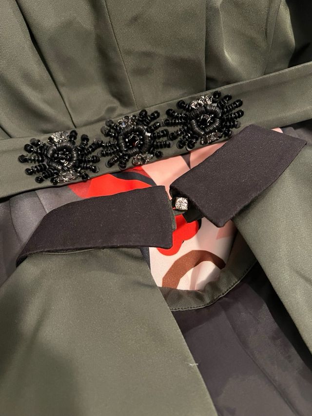 Vestido midi estampado - Talla única (160/84A).