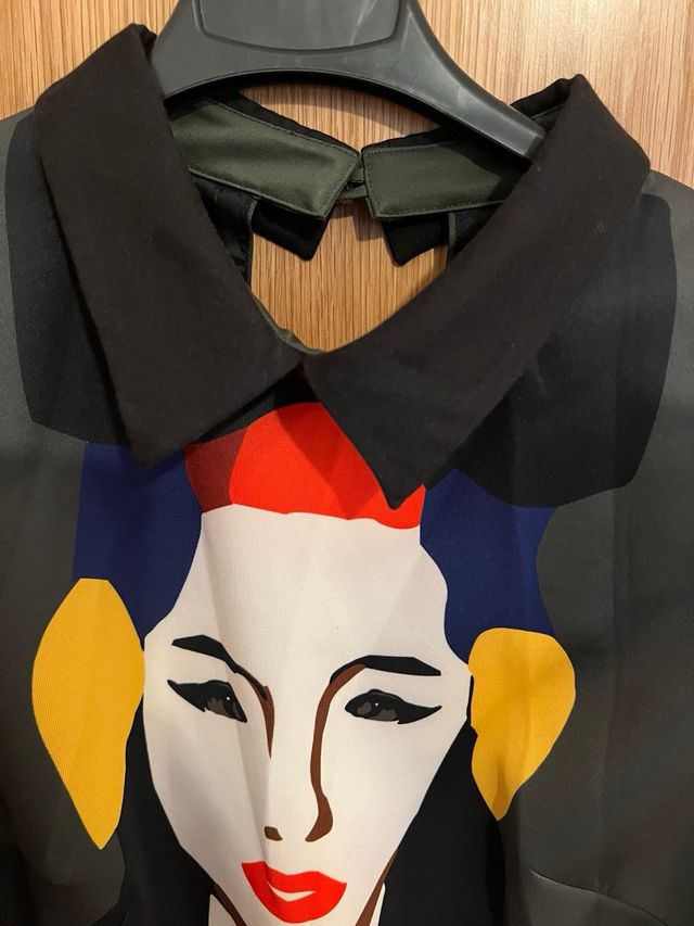 Vestido midi estampado - Talla única (160/84A).