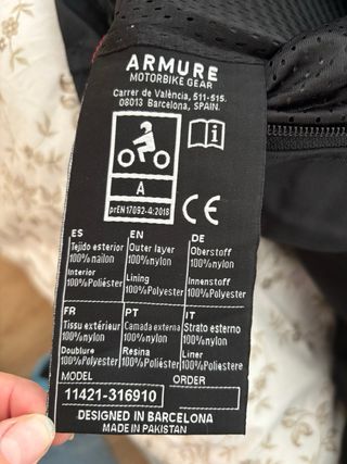 Pantalón de moto Armure Hamo Waterproof mujer