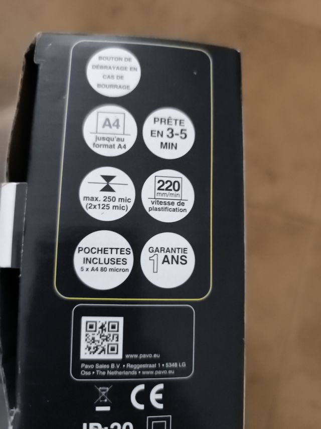 Laminadora Plastificadora Pavo