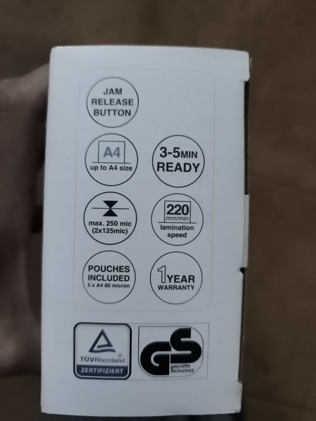 Laminadora Plastificadora Pavo