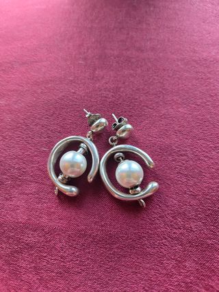 Orecchini UNOD50 | Argento, Perla