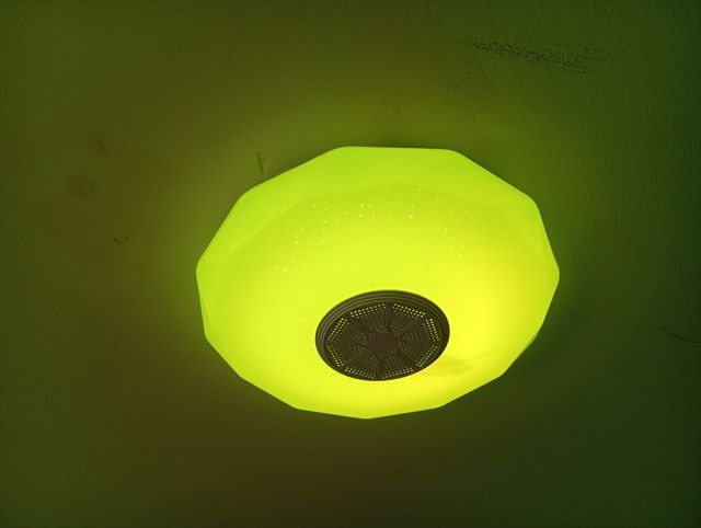 Lampara techo dormitorio - blanca