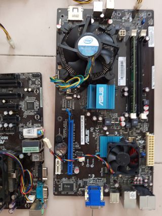 Lote de piezas pc 