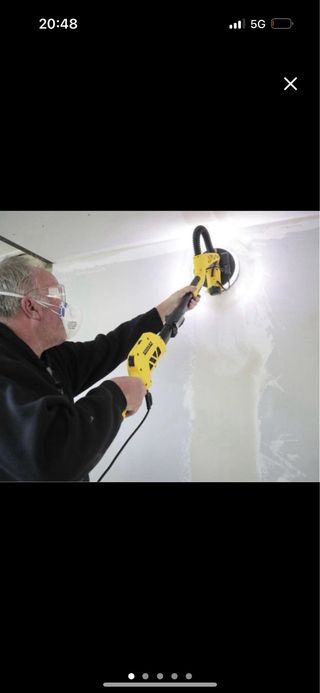 ALQUILER Lijadora pared profesional Stanley gotelé