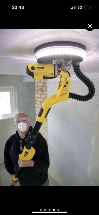 ALQUILER Lijadora pared profesional Stanley gotelé