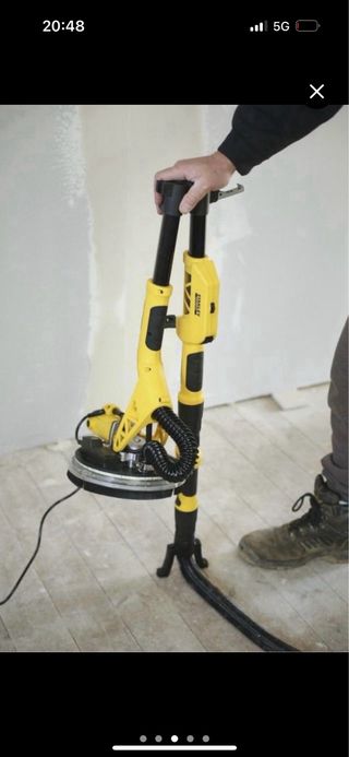 ALQUILER Lijadora pared profesional Stanley gotelé