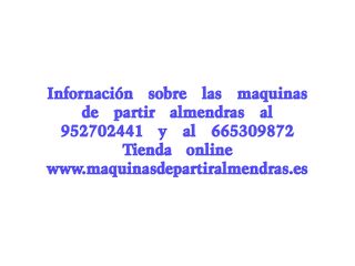 maquinadepartiralmendras