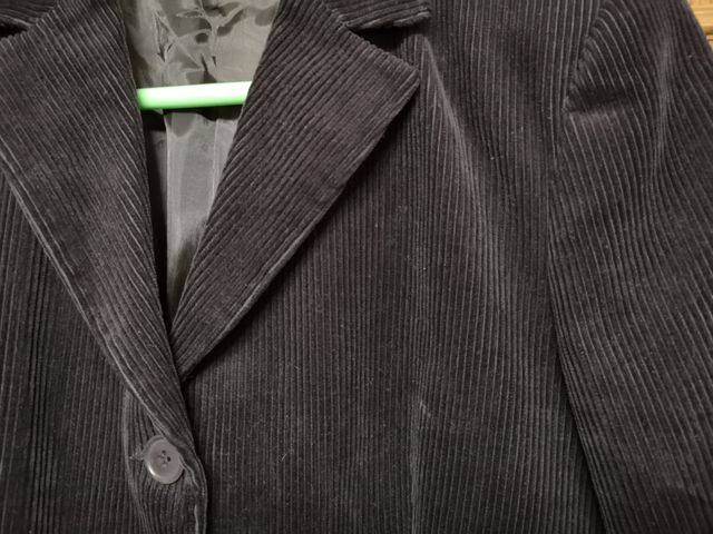 Chaqueta mujer Cortefiel de pana marrón talla 44