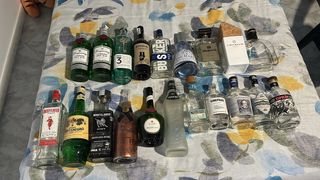 Bottiglie Alcolici Vuote da Collezione