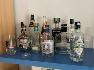 Bottiglie Alcolici Vuote da Collezione