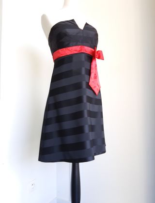 Vestido Vintage Palabra De Honor