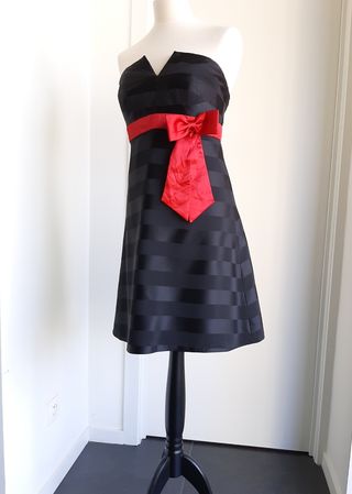 Vestido Vintage Palabra De Honor