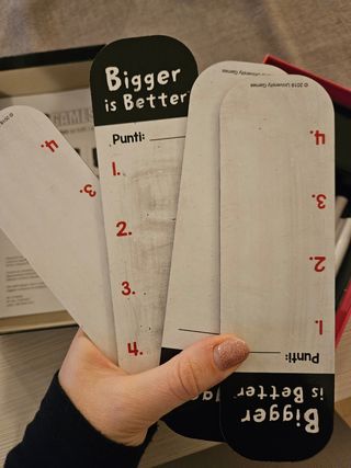 Bigger is Better - Gioco da tavolo