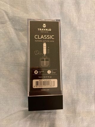 Refillable parfum spray