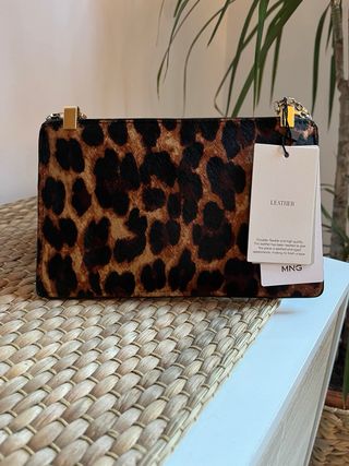 Bolso clutch animal print