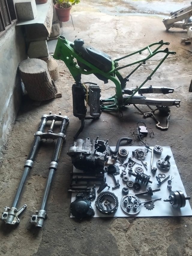 Despiece kx 250 98