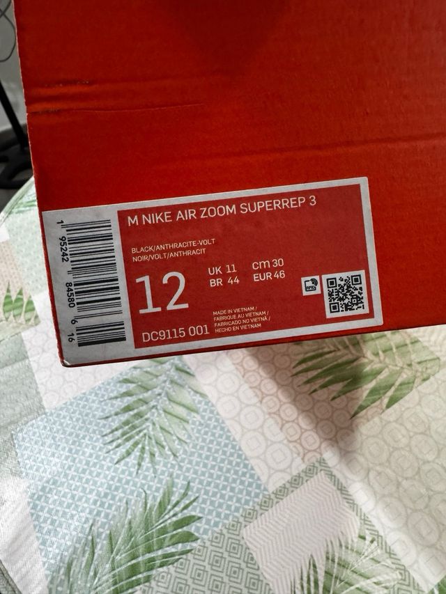 Nike Superrep 3 Negras 46