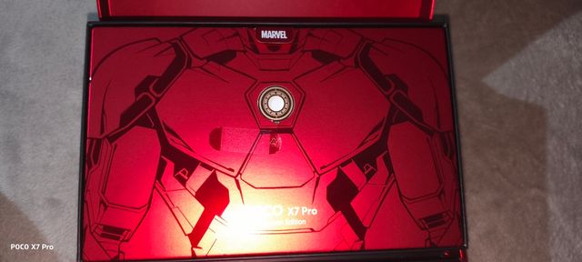 Poco X7 Pro - Edición Iron Man