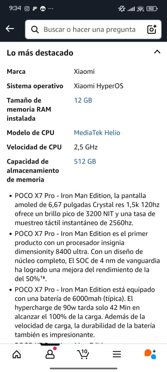 Poco X7 Pro - Edición Iron Man