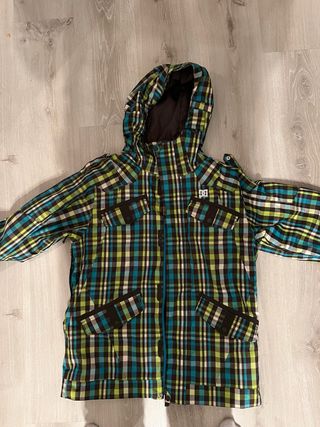 Chaqueta DC Snowboard - Verde y Azul