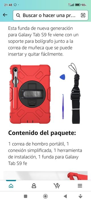 Funda protectora tablet 360º