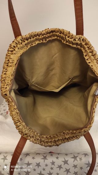 Bolso de rafia