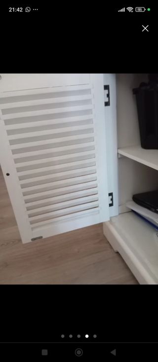 Aparador,mueble TV, mueble de entrada blanco.
