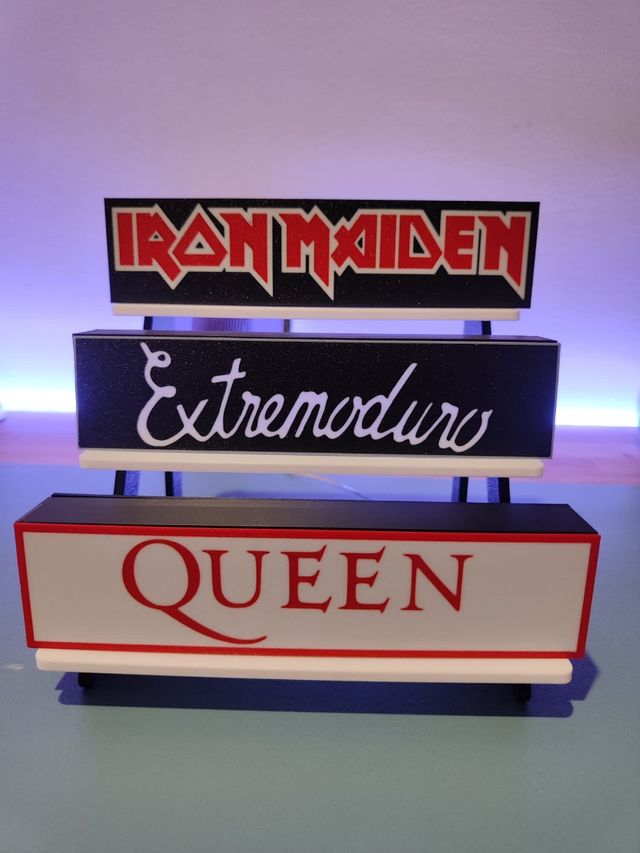 Lightbox, lampara de Queen