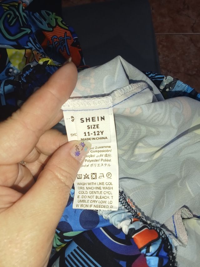 Chándal deportivo estampado talla 11-12