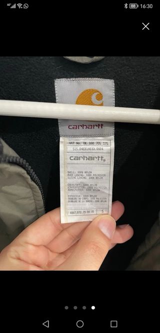 Chaqueta Carhartt verde oliva