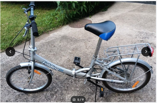 Bicicleta de aluminio plegable NUEVA