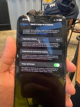 iPhone 12 Pro Max - Azul y Gris Espacial