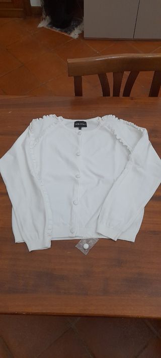 Golfino bianco Armani 
