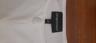 Golfino bianco Armani 