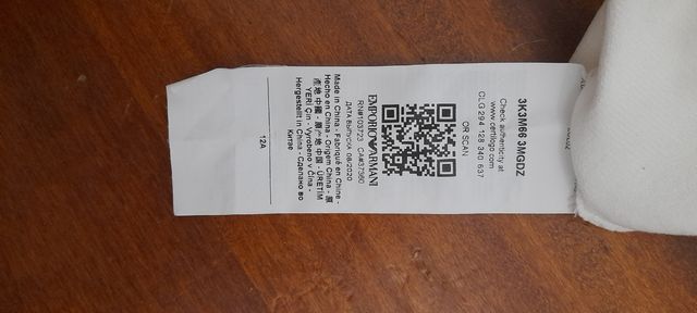 Golfino bianco Armani