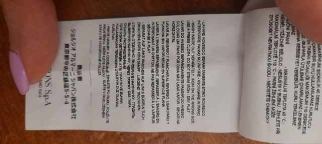 Golfino bianco Armani