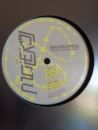 MAXVINILOS - BAUGRUPPE90 – Groove Constructor EP