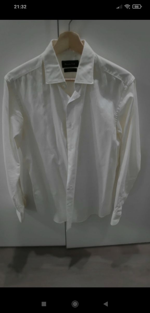 Traje Massimo Dutti Azul Gris - Talla 20