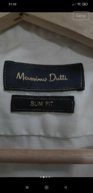 Traje Massimo Dutti Azul Gris - Talla 20