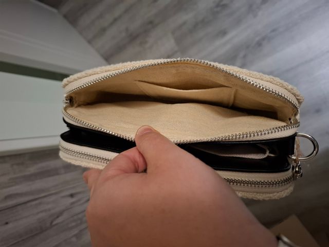 Bandolera de algodón en tejido suave