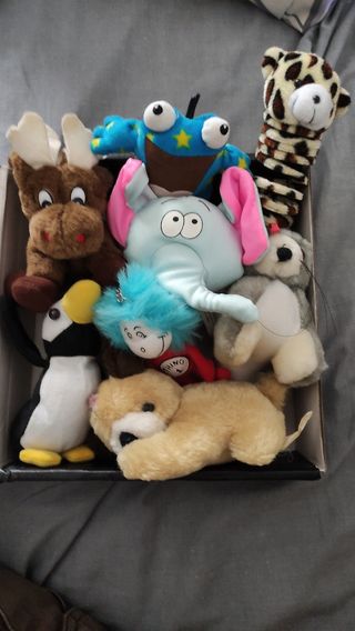 8 Peluches pequeños infantiles animales