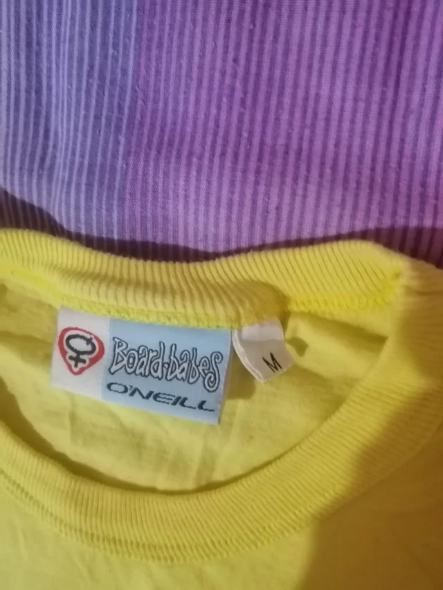 Maglietta O'Neill Board Babes gialla tg M