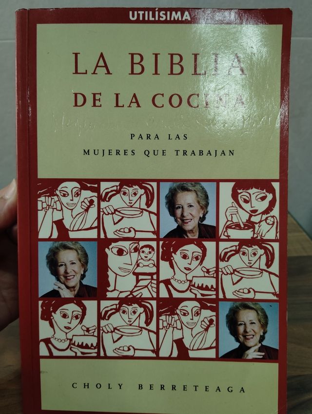 LIBRO "LA BIBLIA DE LA COCINA"
