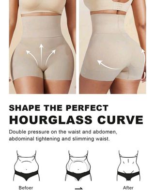 Faja moldeadora levanta glúteos beige