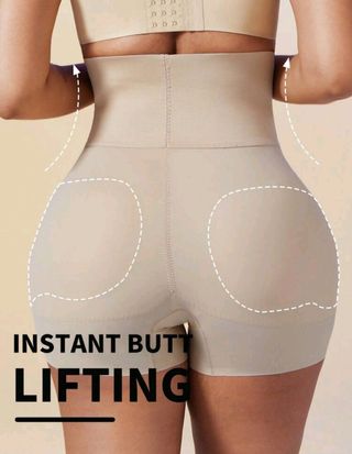 Faja moldeadora levanta glúteos beige