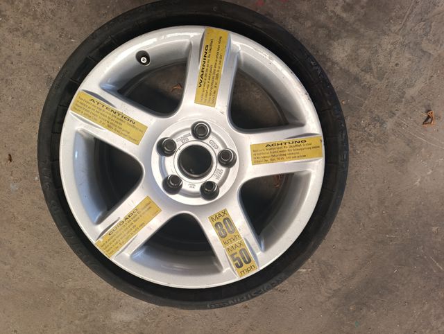 Llanta de repuesto Audi