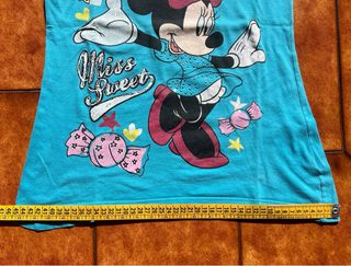 Tshirt Disney Minnie Mouse azzurra: 10/12 anni